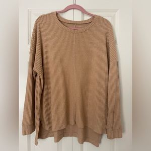 American eagle waffle sweater